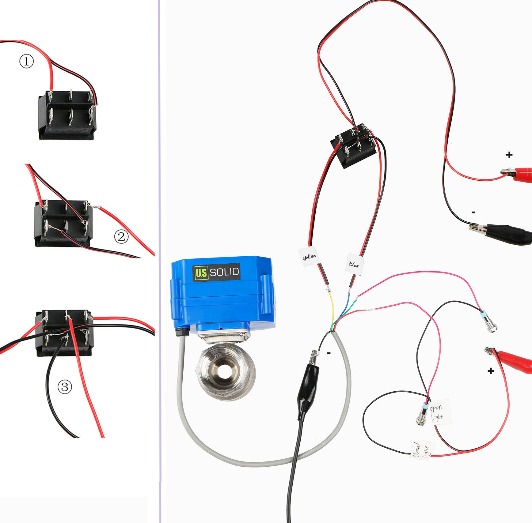 Us Solid Motorized Ball Valve Wiring Diagram Wiring Diagram and